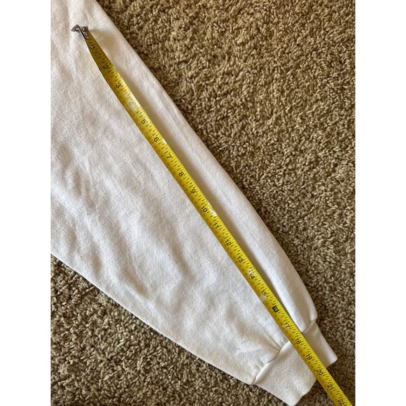 Vintage United Supreme Council USA Made Tultex XL White Raglan Crewneck Swtshrt - Picture 7 of 7